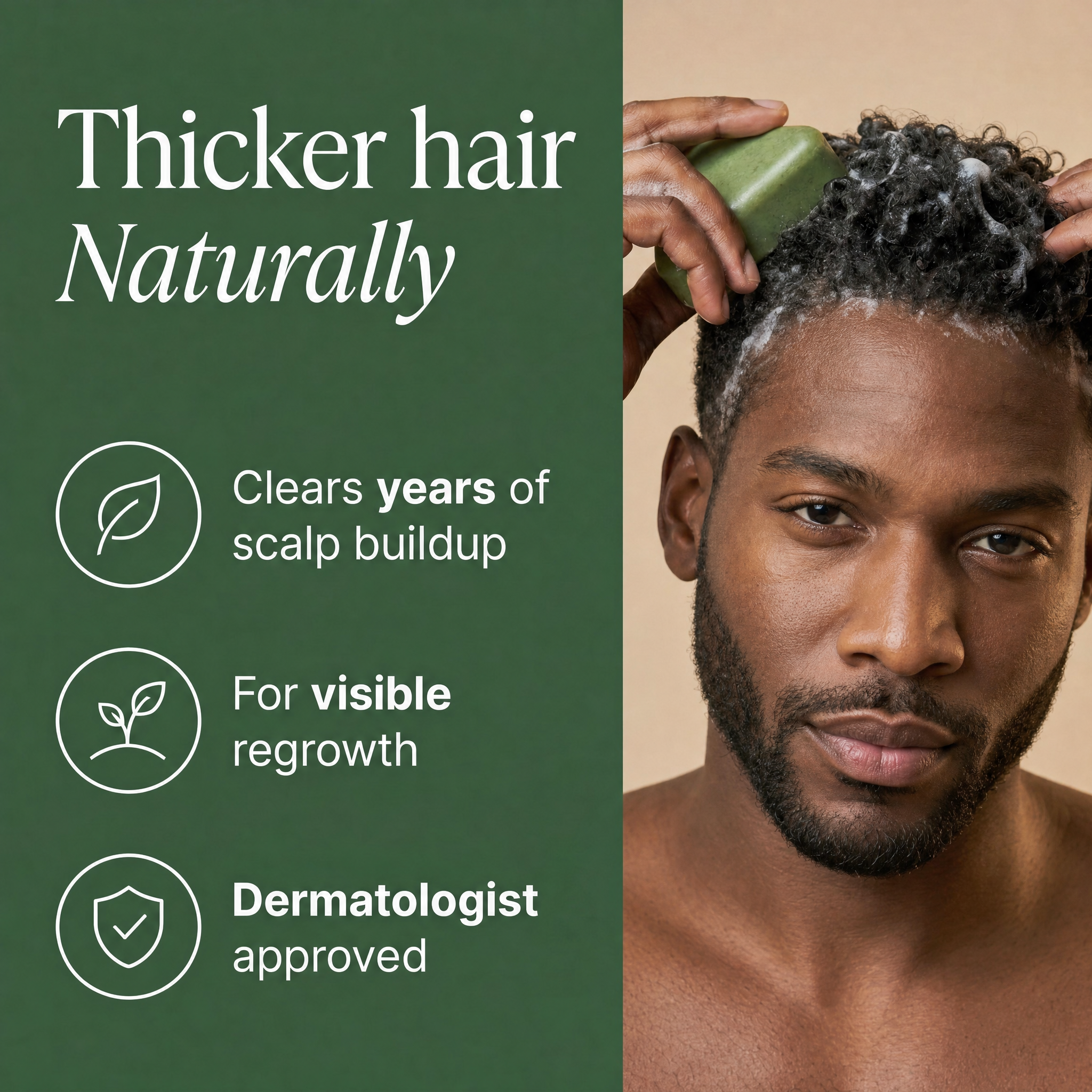 Korean Hair Growth Bar for Men